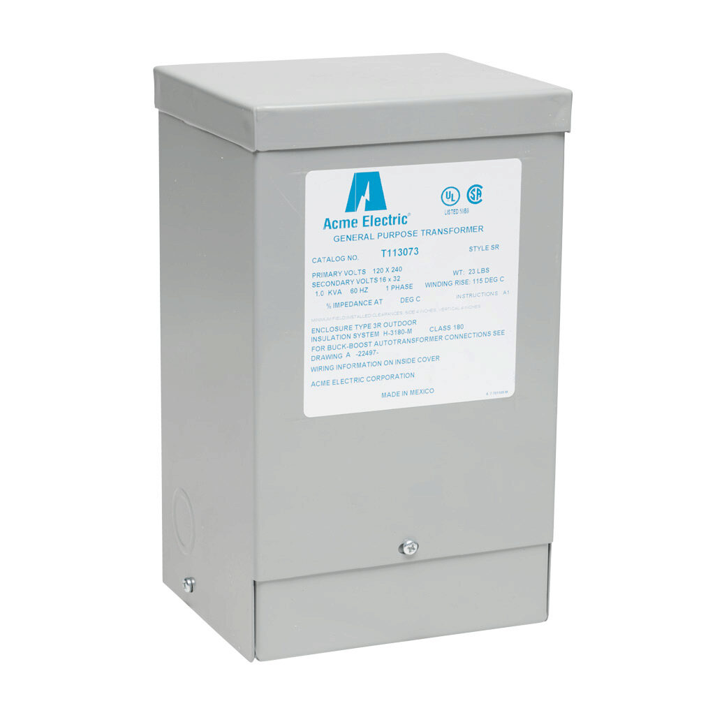 Acme Electric T113073 Buck-Boost Transformer