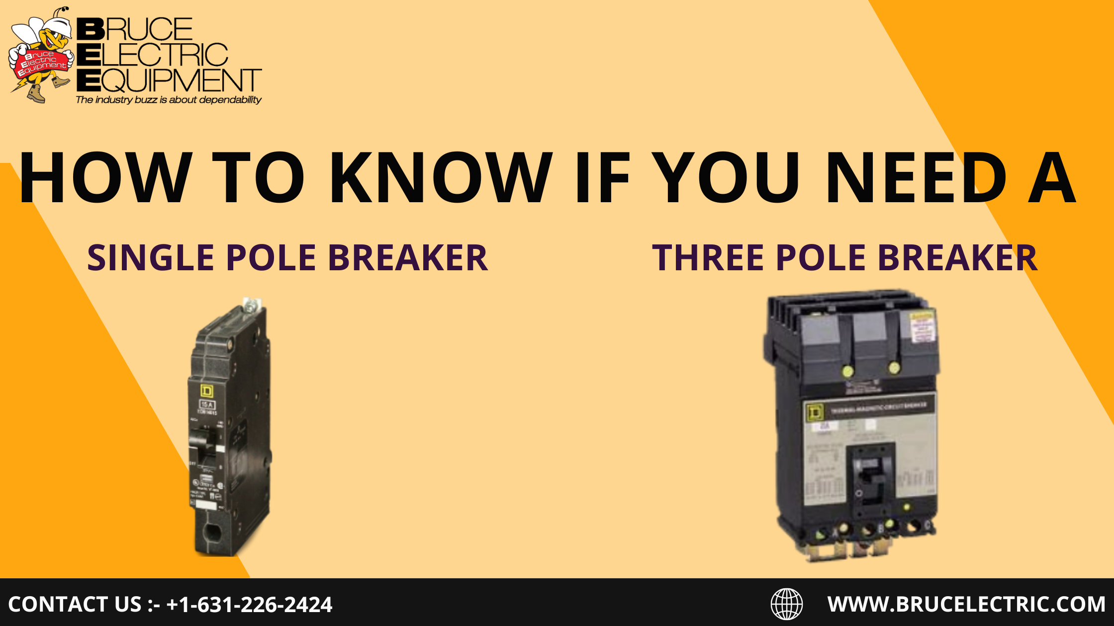 How to Know If You Need a single pole or 3 pole breaker